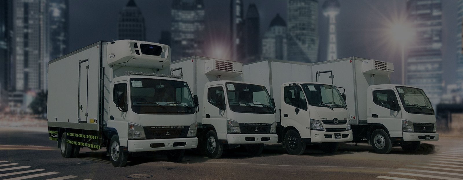 Chiller Truck for rent in Dubai